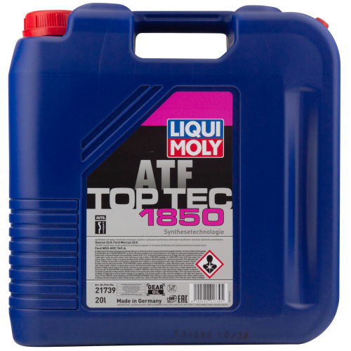 Синтетическое трансмиссионное масло для АКПП Top Tec ATF 1850 - 20 л Синтетическое трансмиссионное масло для АКПП Top Tec ATF 1850 - 20 л