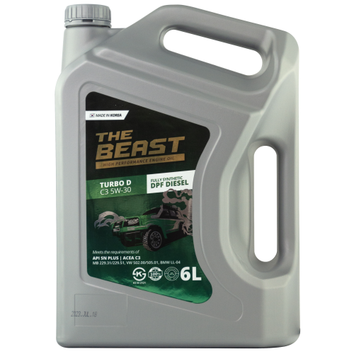 Синтетическое моторное масло TURBO D C3 5W-30 - 6 л Синтетическое моторное масло TURBO D C3 5W-30 - 6 л