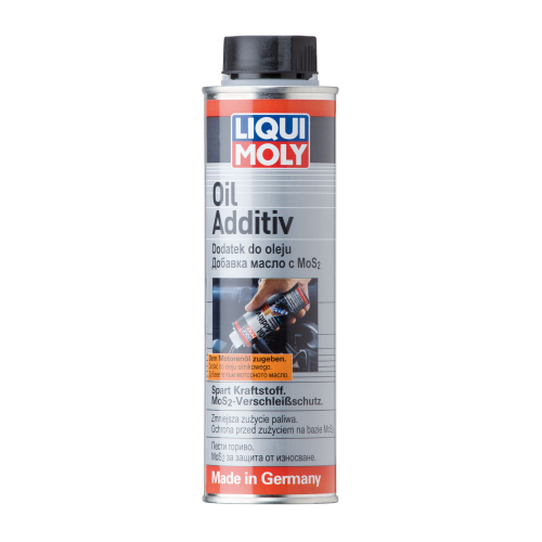 Антифрикционная присадка с дисульфидом молибдена в моторное масло Oil Additiv - 0,3 л Антифрикционная присадка с дисульфидом молибдена в моторное масло Oil Additiv - 0,3 л