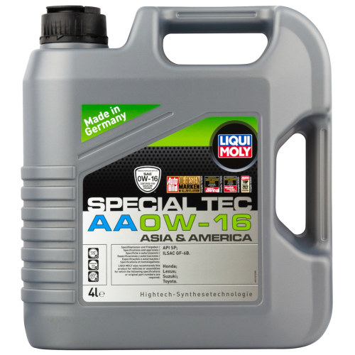 Синтетическое моторное масло Special Tec AA 0W-16 - 4 л Синтетическое моторное масло Special Tec AA 0W-16 - 4 л