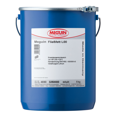 Жидкая смазка для централизованных систем meguin Fliebfett L00 - 5 кг Жидкая смазка для централизованных систем meguin Fliebfett L00 - 5 кг