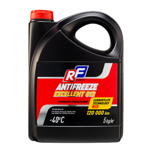 Антифриз ANTIFREEZE EXCELLENT G12 - 5 кг Антифриз ANTIFREEZE EXCELLENT G12 - 5 кг