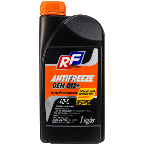 Антифриз ANTIFREEZE OEM G12+ 40 - 1 кг Антифриз ANTIFREEZE OEM G12+ 40 - 1 кг