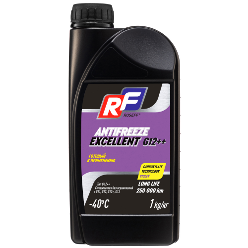 Антифриз ANTIFREEZE EXCELLENT G12++ - 1 кг Антифриз ANTIFREEZE EXCELLENT G12++ - 1 кг