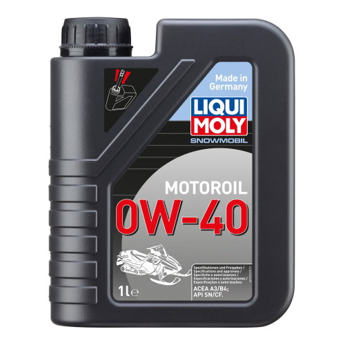 Синтетическое моторное масло для снегоходов Snowmobil Motoroil 0W-40 - 1 л Синтетическое моторное масло для снегоходов Snowmobil Motoroil 0W-40 - 1 л