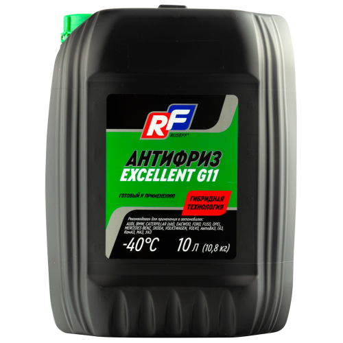 Антифриз ANTIFREEZE EXCELLENT G11 - 10 кг Антифриз ANTIFREEZE EXCELLENT G11 - 10 кг