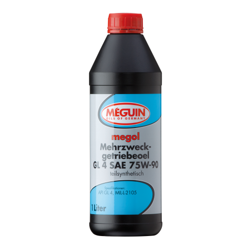 Полусинтетическое трансмиссионное масло Megol Mehrzweck-Getriebeoel 75W-90 - 1 л Полусинтетическое трансмиссионное масло Megol Mehrzweck-Getriebeoel 75W-90 - 1 л