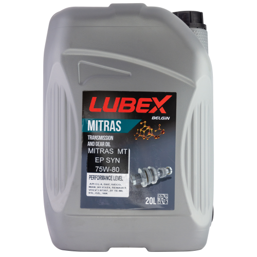 Синтетическое трансмиссионное масло MITRAS MT EP SYN 75W-80 - 20 л Синтетическое трансмиссионное масло MITRAS MT EP SYN 75W-80 - 20 л