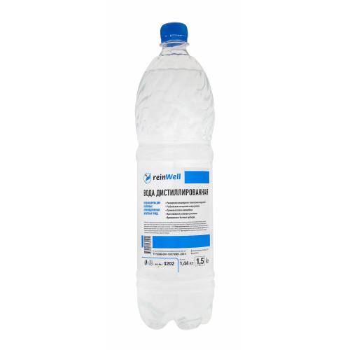 Вода дистиллированная RW-02 - 1,5 л Вода дистиллированная RW-02 - 1,5 л